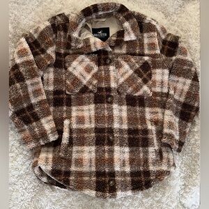 Hollister Women's Sherpa Shirt Jacket